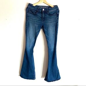 American Eagle High Rise Flare Jeans